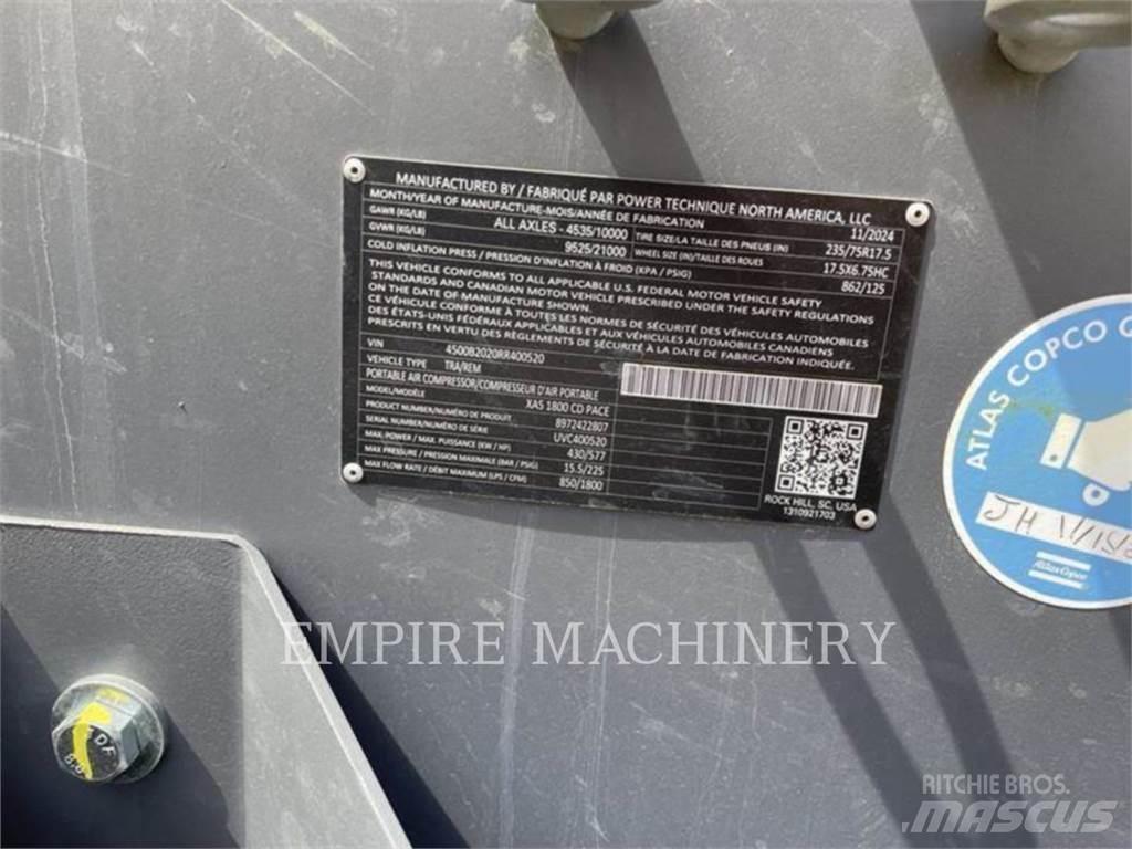 Atlas Copco XAS1800CD Kompressorer