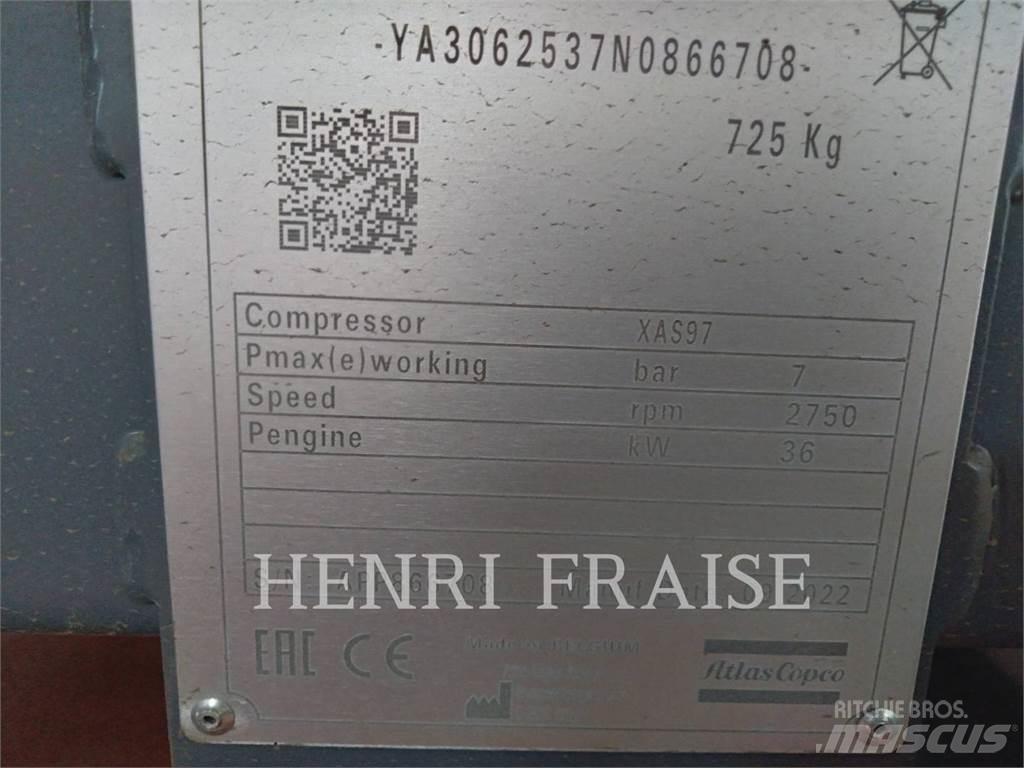 Atlas Copco XAS97 Lufttørker kompressorer