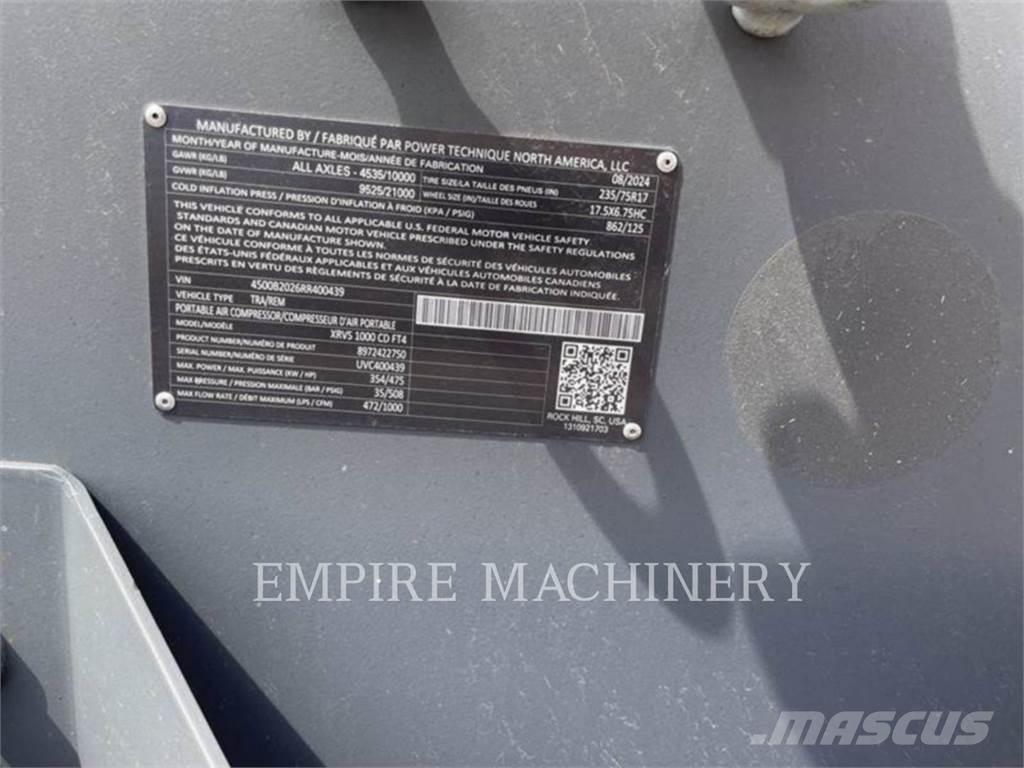 Atlas Copco XRVS1000CD Kompressorer