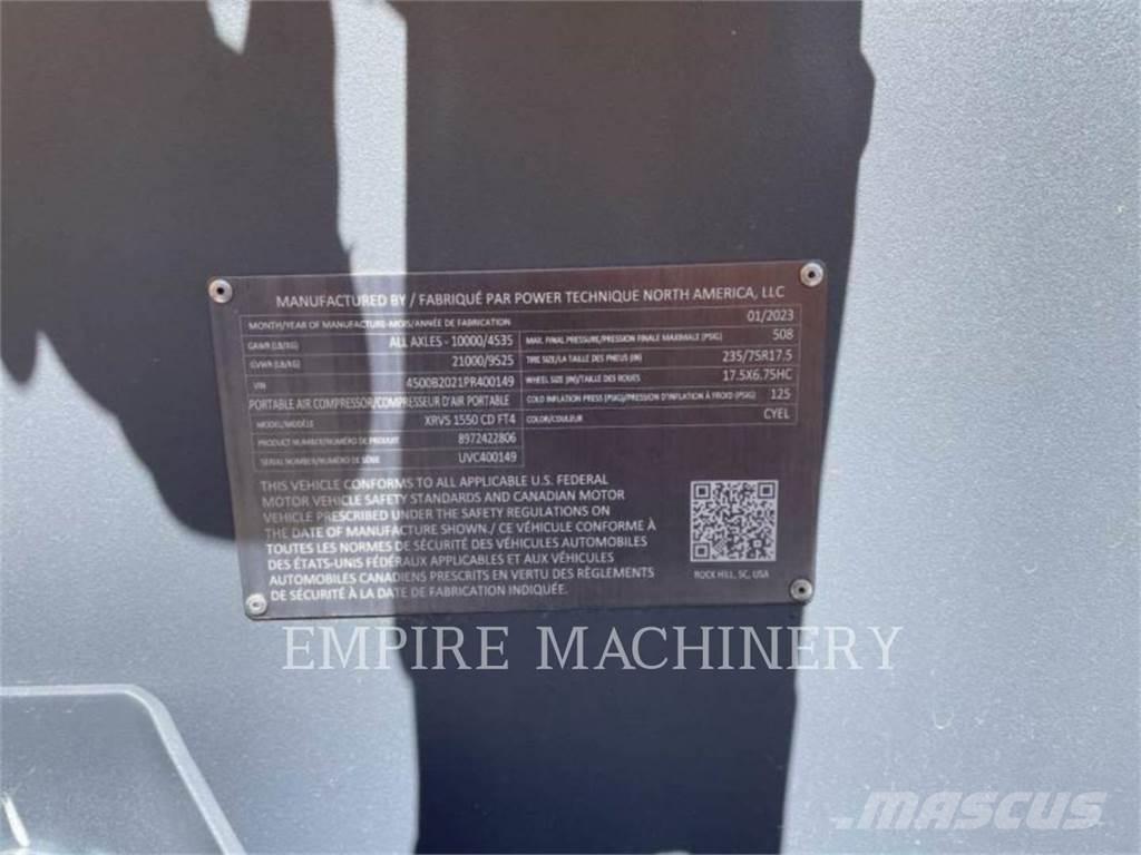 Atlas Copco XRVS1550CD Kompressorer