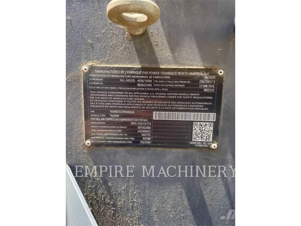 Atlas Copco XRVS1550CD Kompressorer
