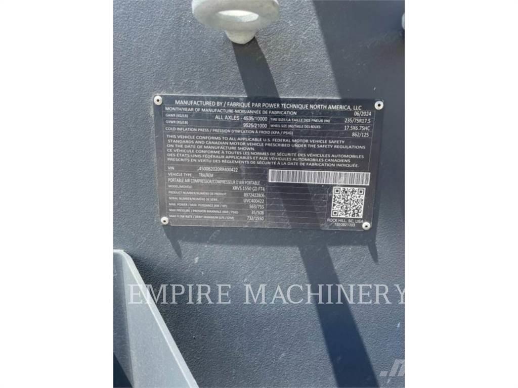 Atlas Copco XRVS1550CD Kompressorer