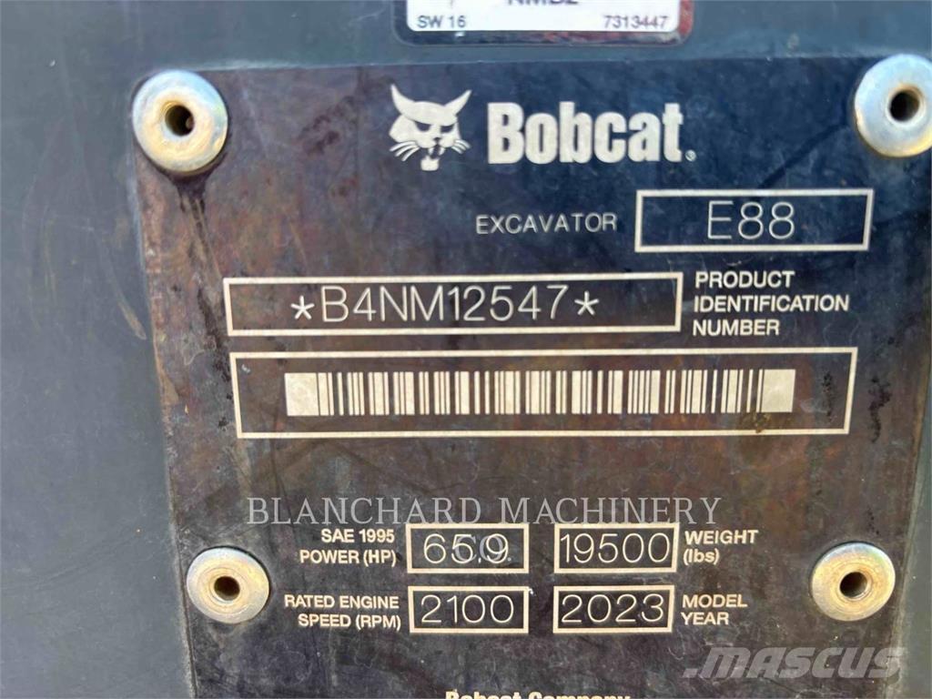 Bobcat E88 Beltegraver
