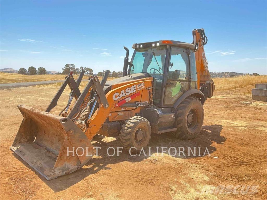CASE 580SN Traktorgravere