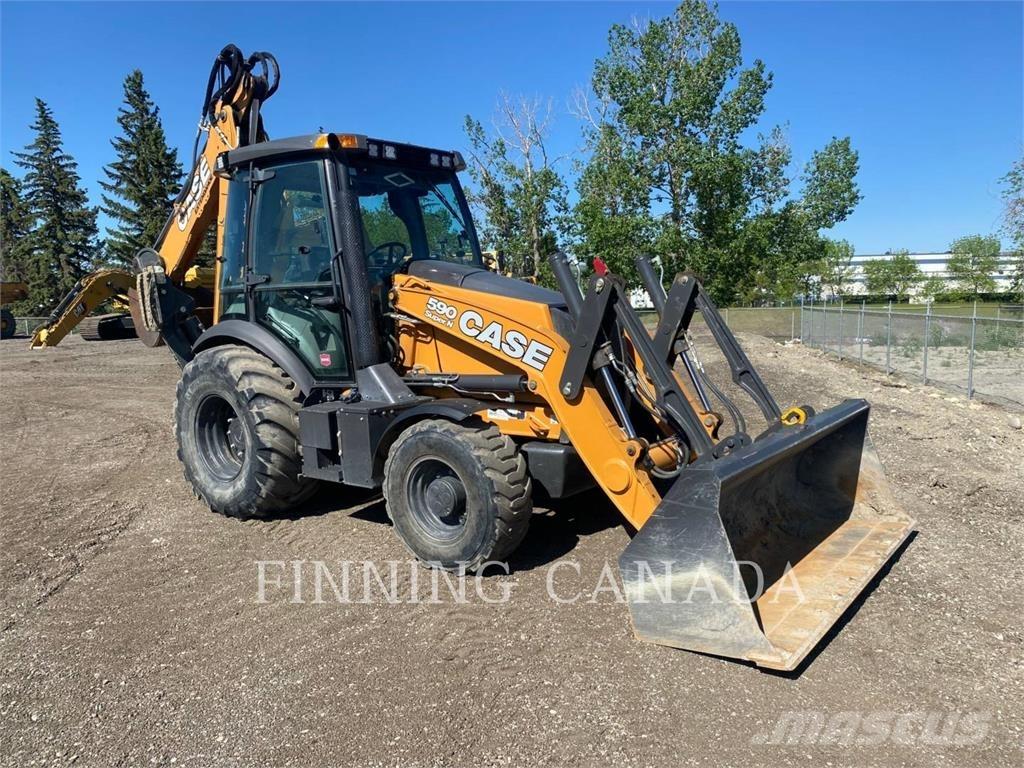 CASE 590 SN Traktorgravere