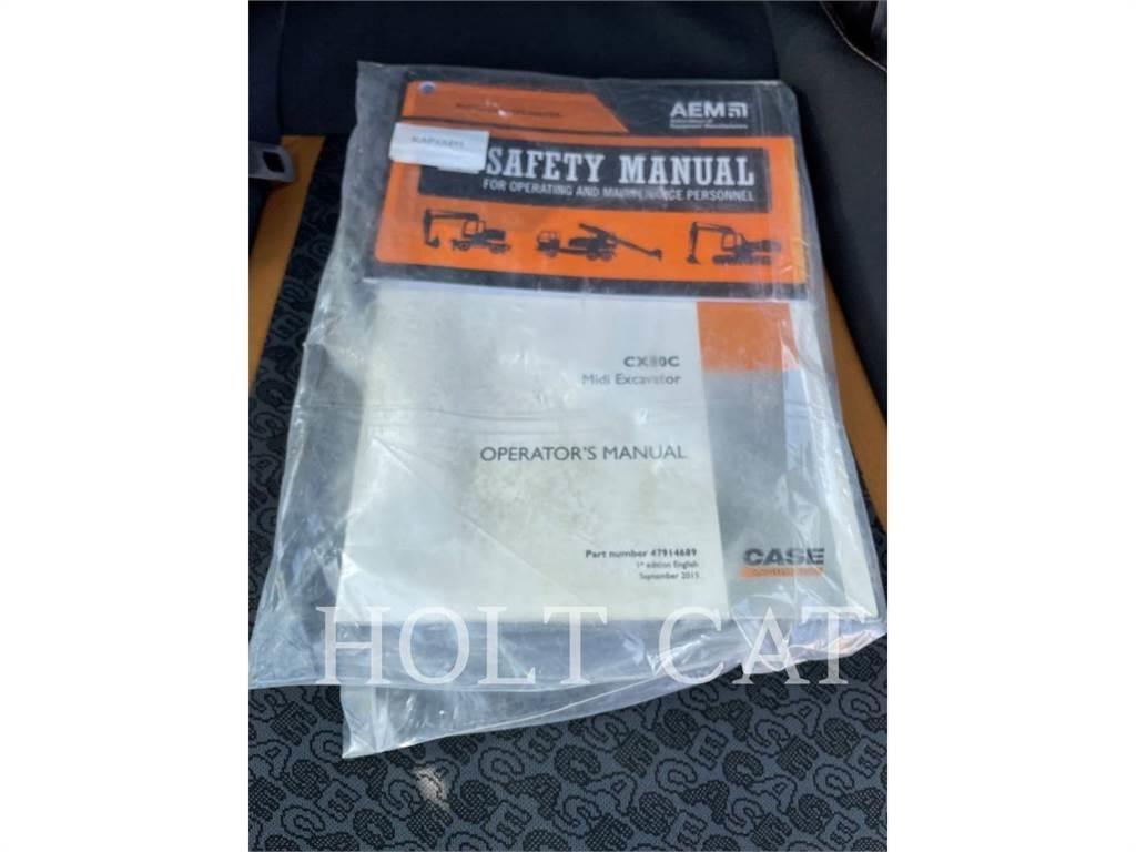 CASE CX80C Beltegraver
