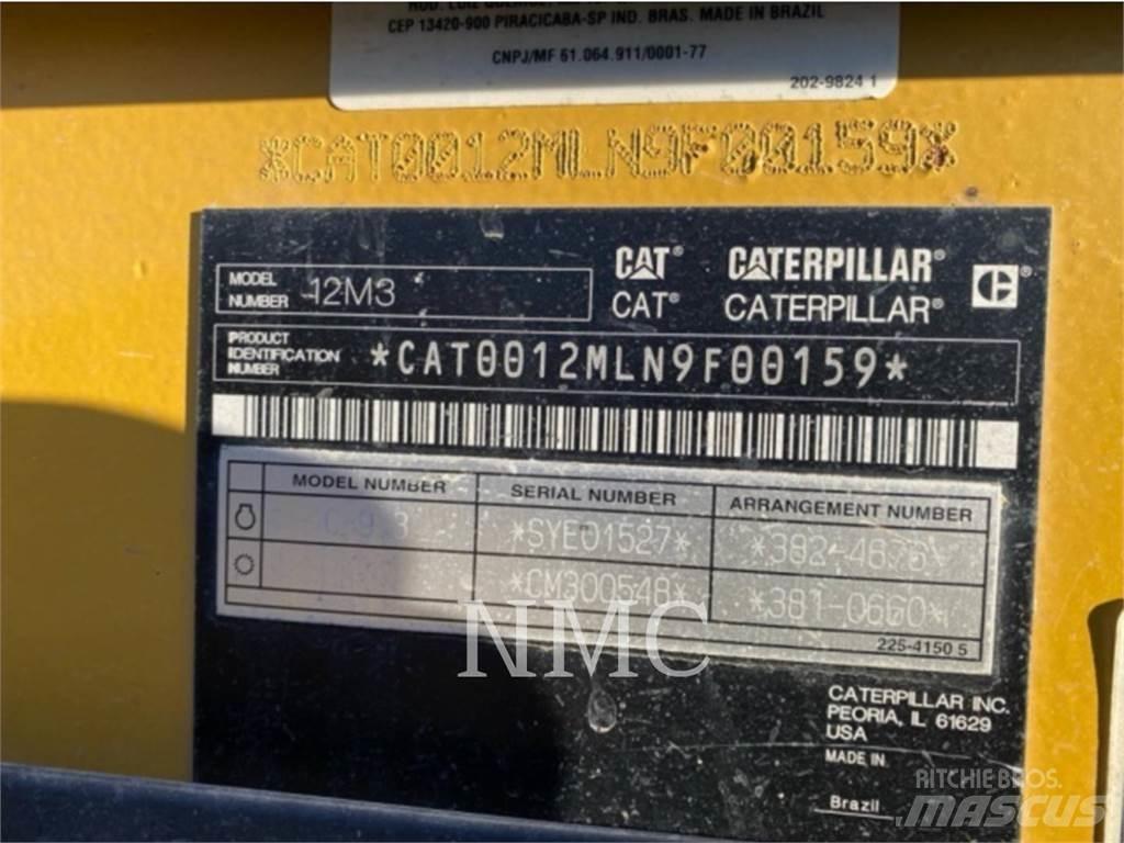 CAT 12M3 Veihøvler