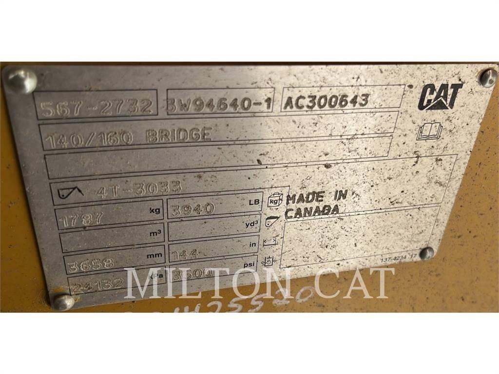 CAT 140 MASTLESS WING Snøfresere