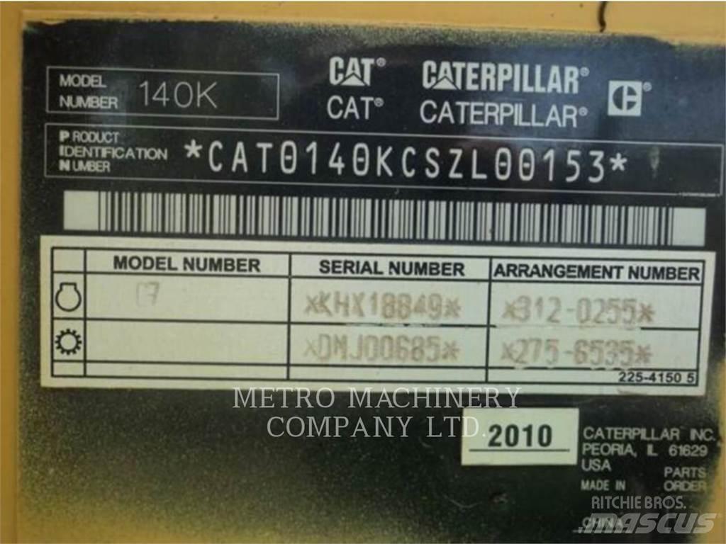 CAT 140K Veihøvler