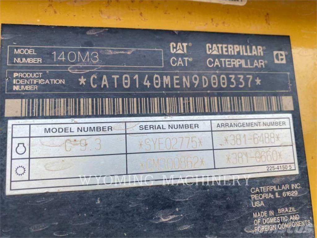 CAT 140M 3 Veihøvler