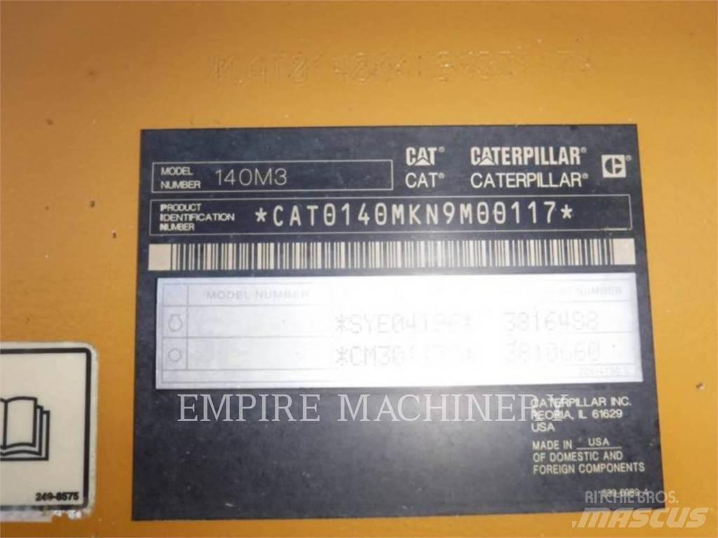 CAT 140M3 Veihøvler