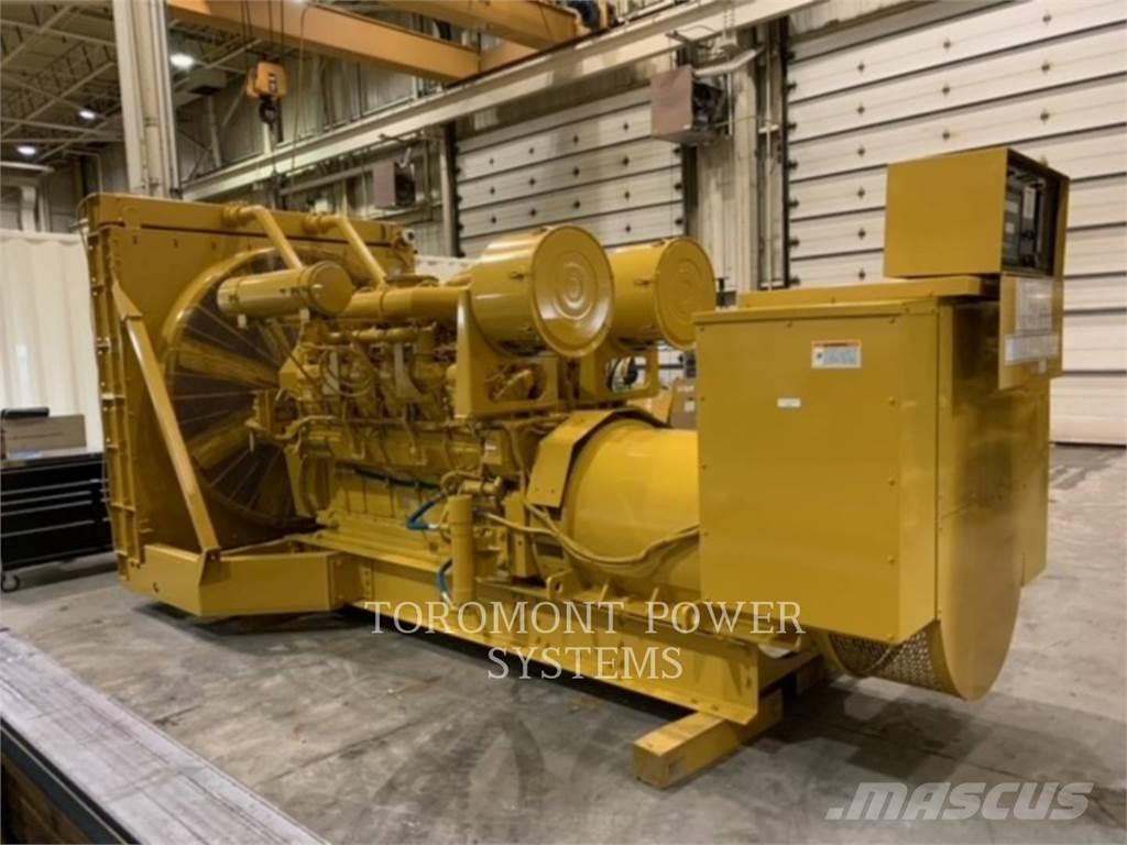 CAT 1500KW-600V-3512-FW Diesel Generatorer