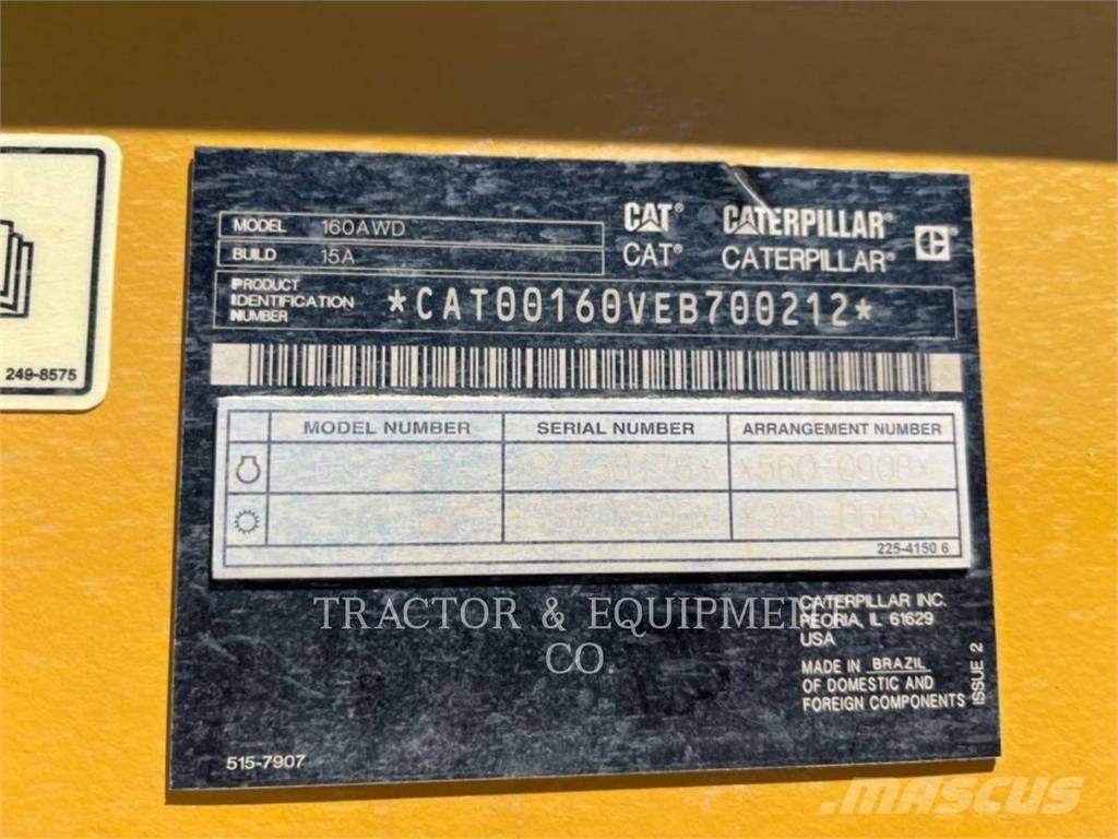 CAT 160 AWD Veihøvler