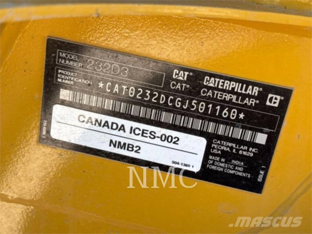 CAT 232D3 Kompaktlastere