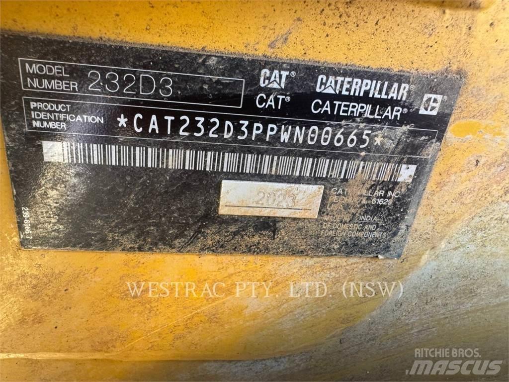 CAT 232D3LRC Kompaktlastere