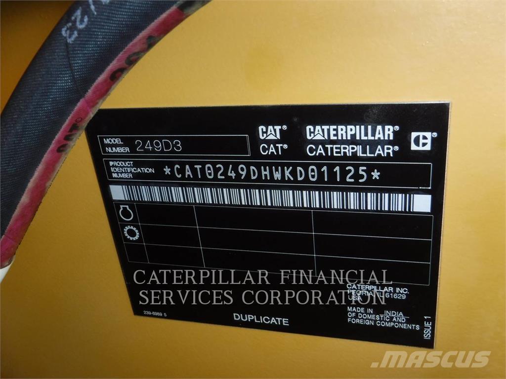 CAT 249D3 Beltelastere