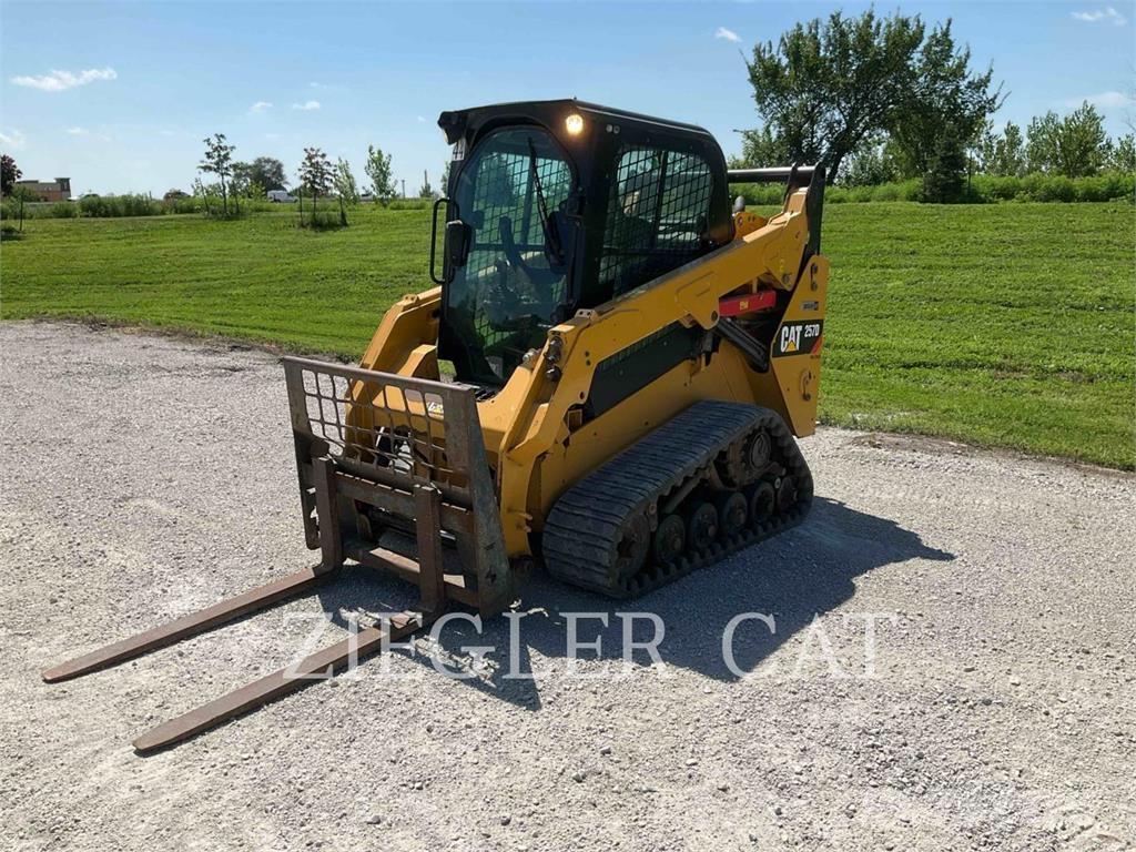 CAT 257D Beltelastere