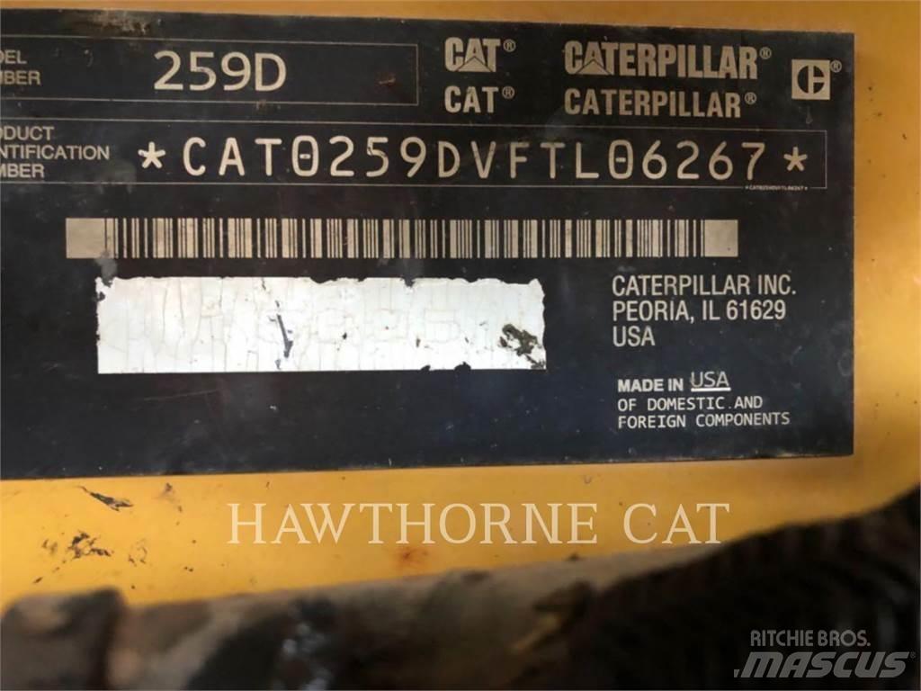CAT 259D Beltelastere
