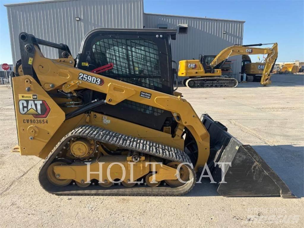 CAT 259D Beltelastere