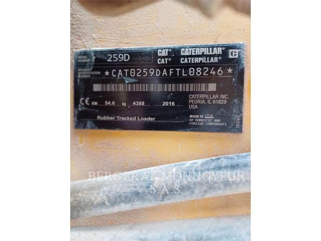 CAT 259D Beltelastere