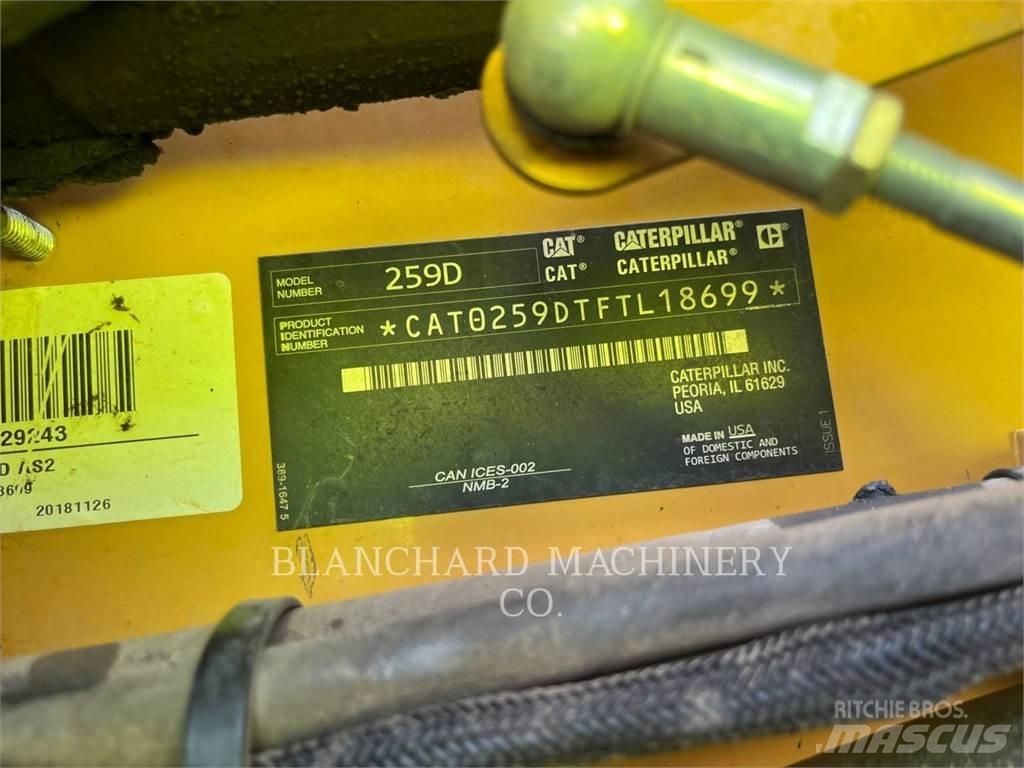 CAT 259D Beltelastere