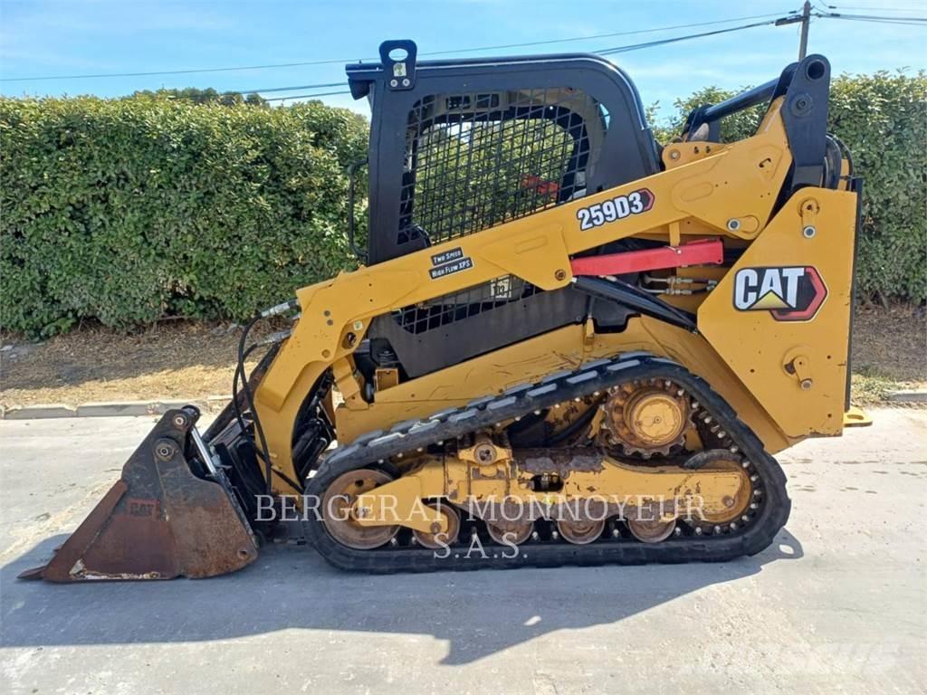 CAT 259D Beltelastere