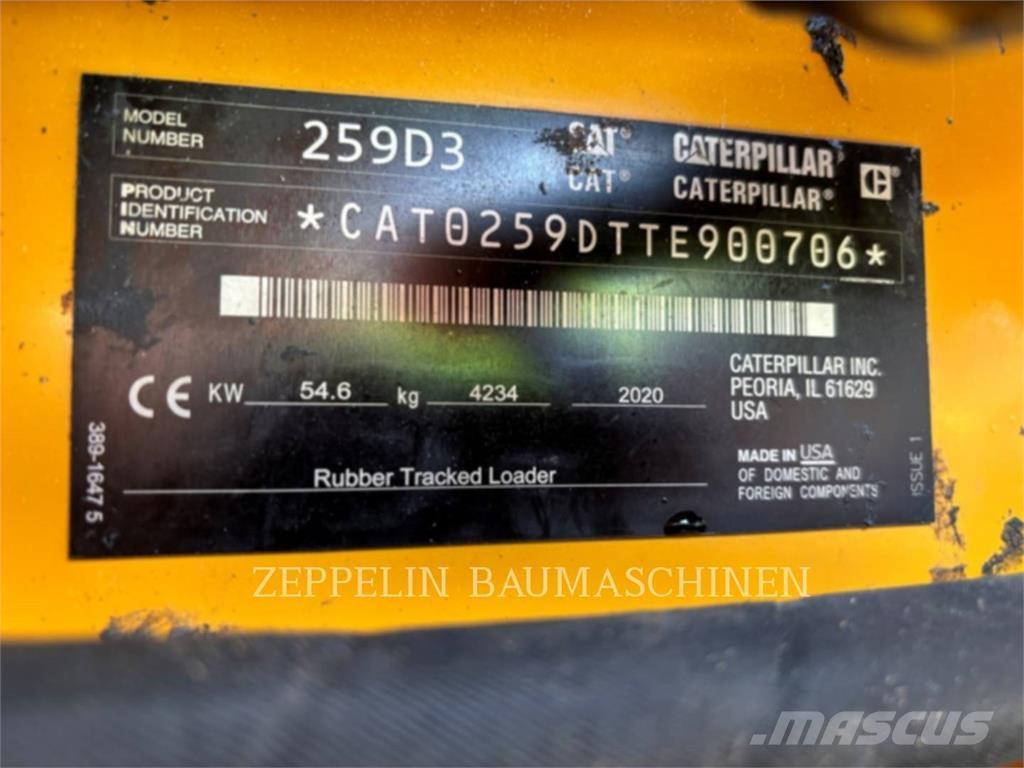 CAT 259D Kompaktlastere