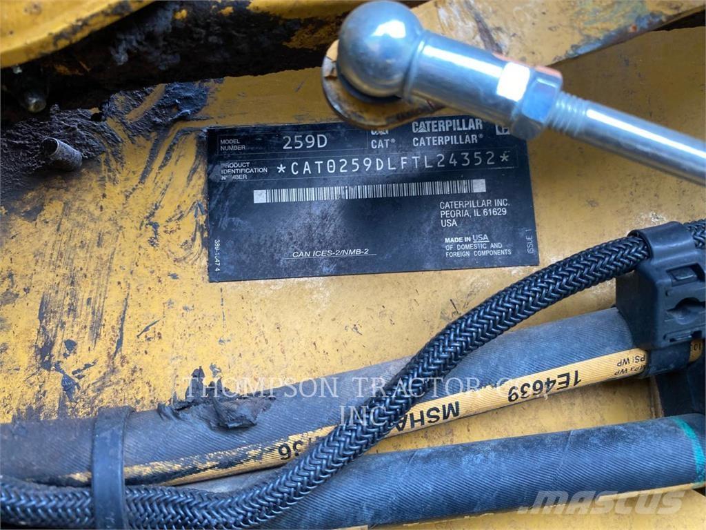 CAT 259D Beltelastere