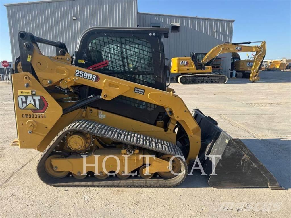 CAT 259D CAB Beltelastere