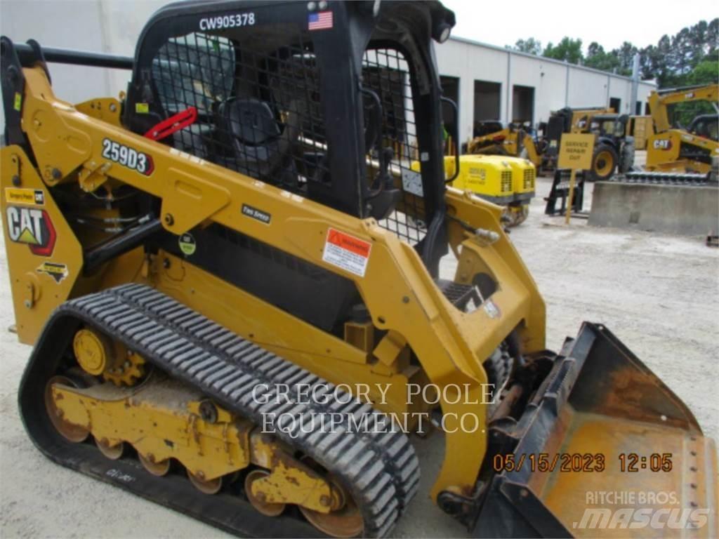 CAT 259D3 Beltelastere