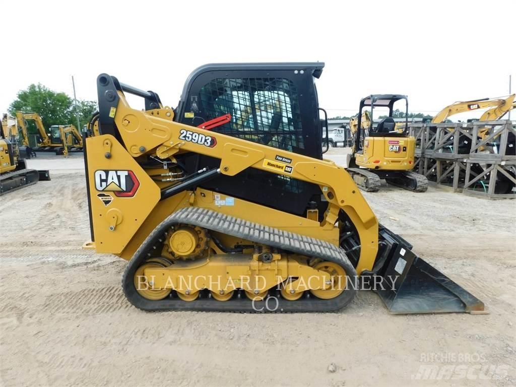 CAT 259D3 Beltelastere