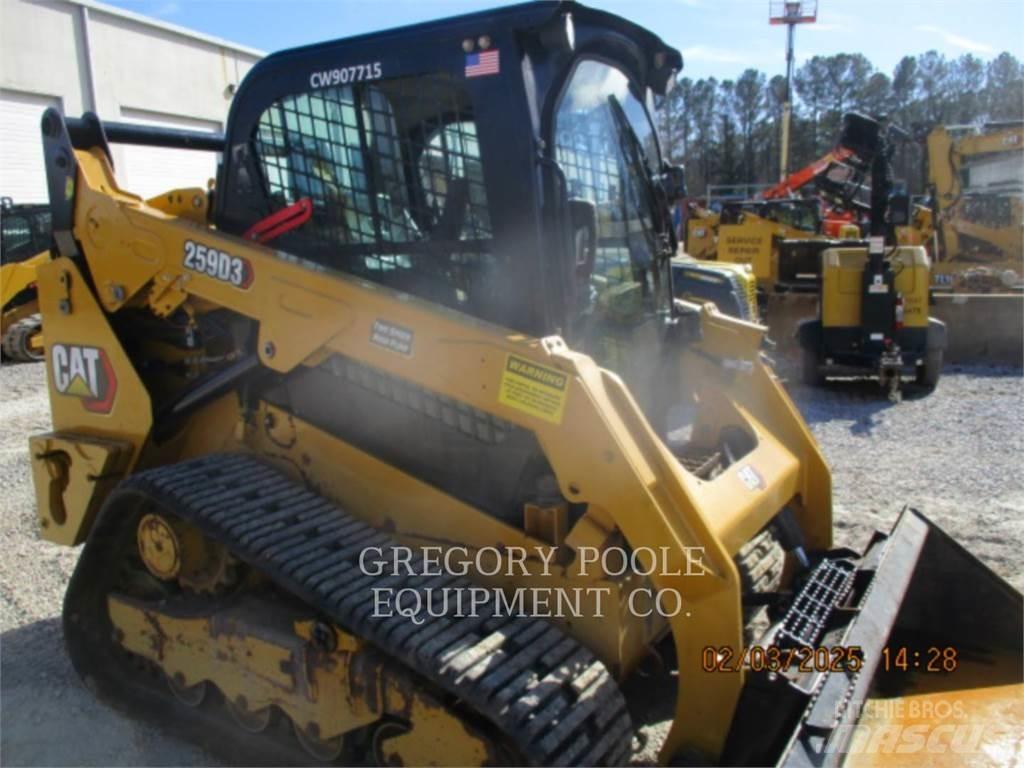 CAT 259D3 Beltelastere