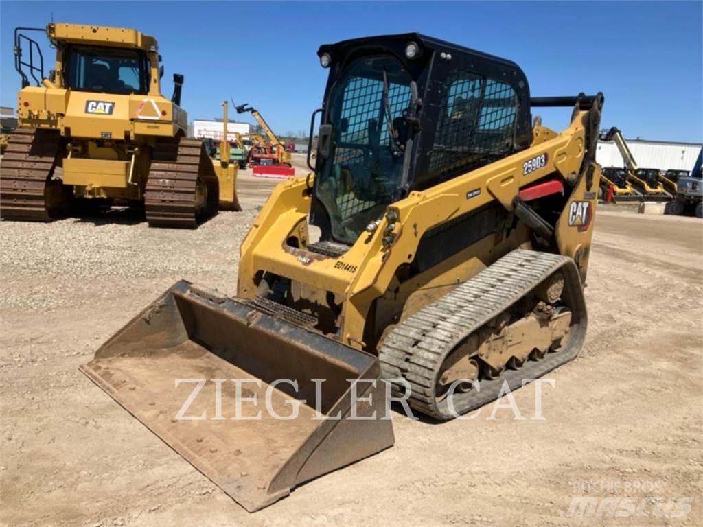 CAT 259D3 Beltelastere