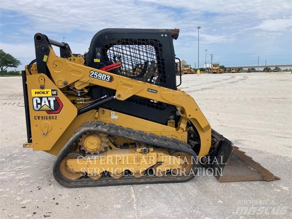 CAT 259D3 Beltelastere