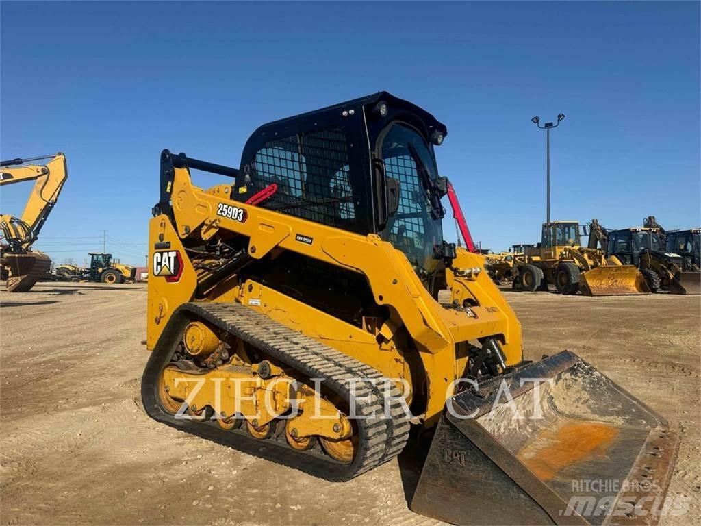 CAT 259D3 Beltelastere