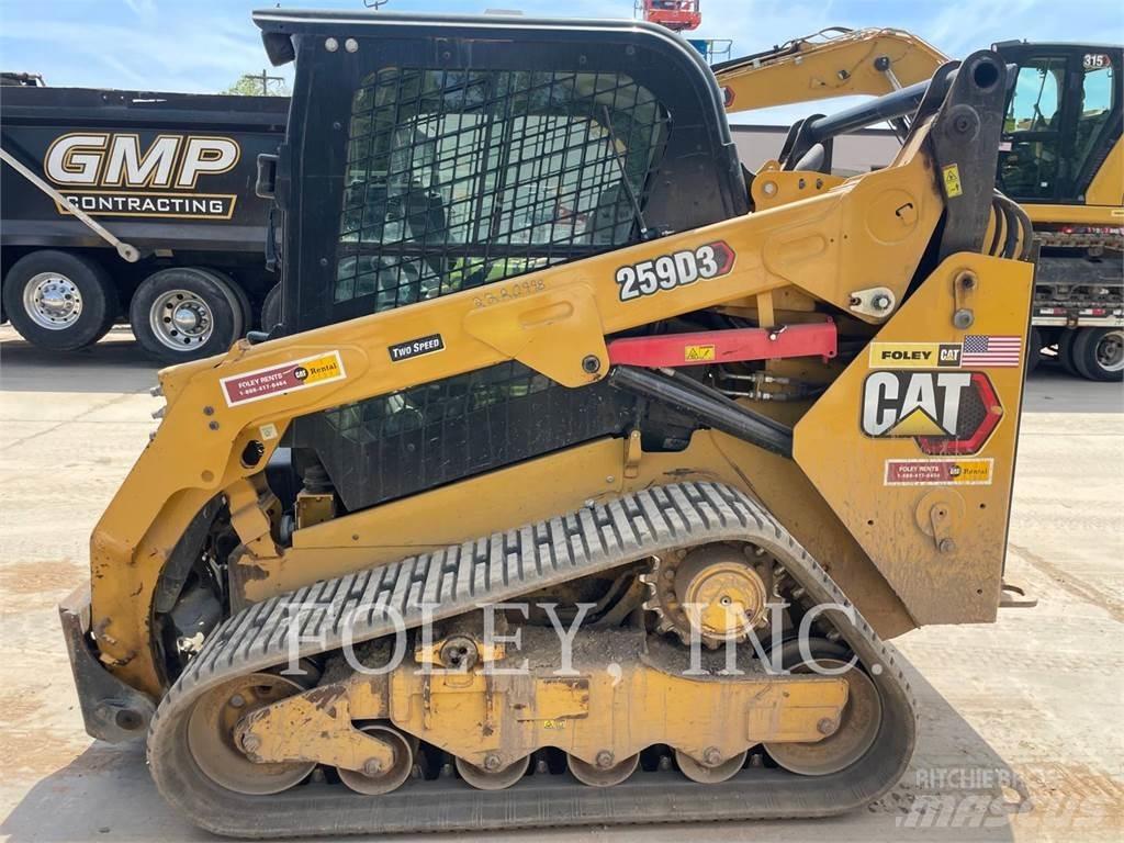 CAT 259D3 Beltelastere
