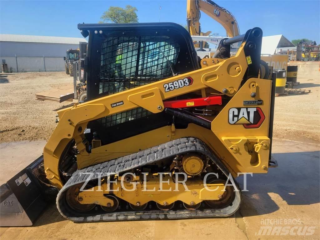 CAT 259D3 Beltelastere