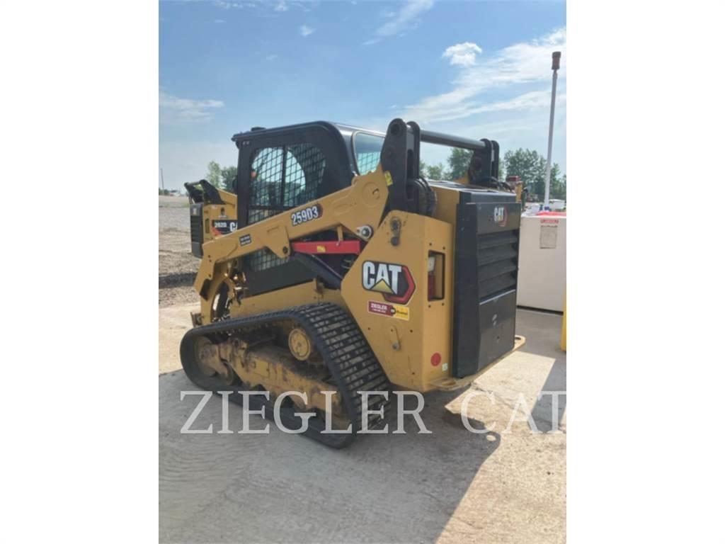 CAT 259D3 Beltelastere
