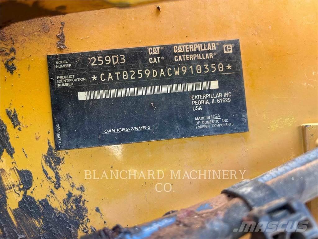 CAT 259D3 Beltelastere