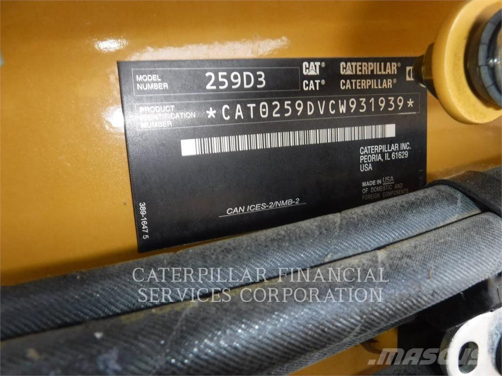 CAT 259D3 Beltelastere