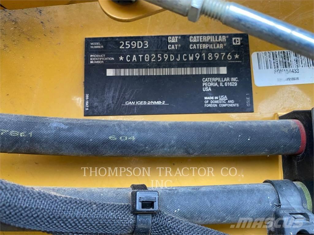 CAT 259D3 Beltelastere