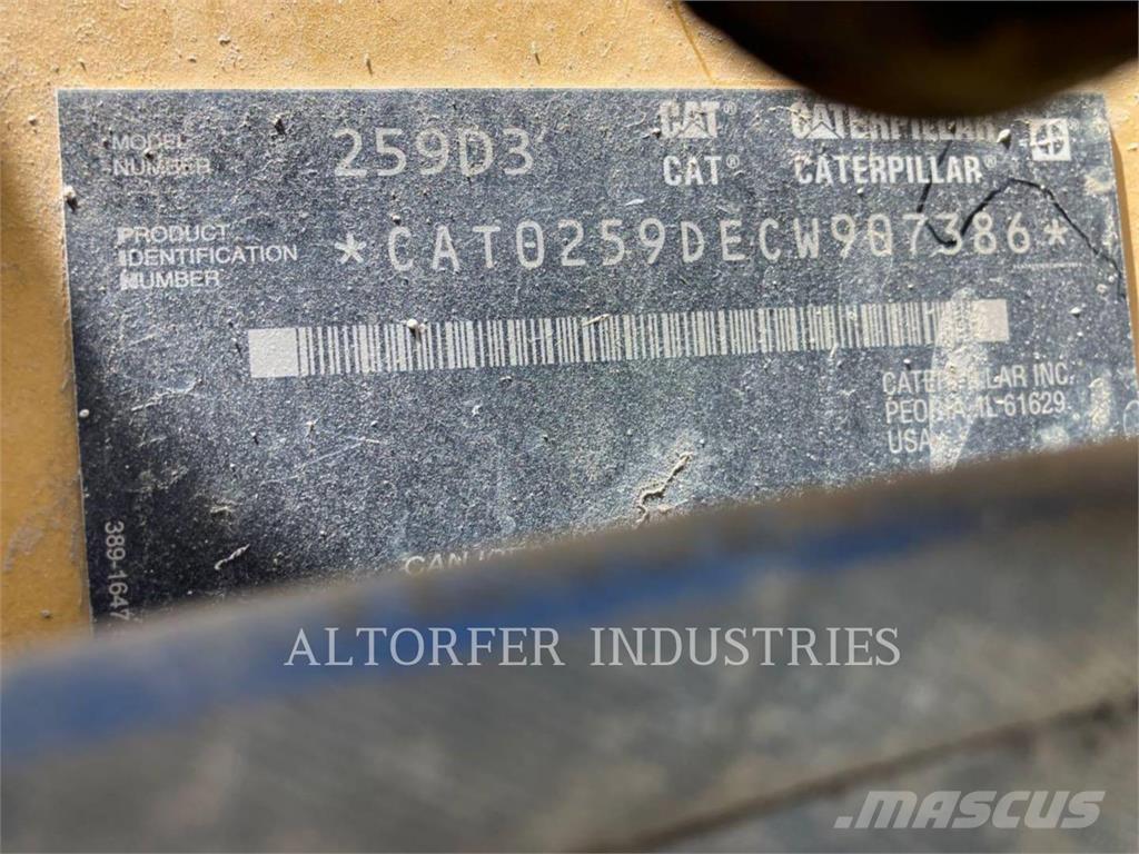CAT 259D3 Beltelastere