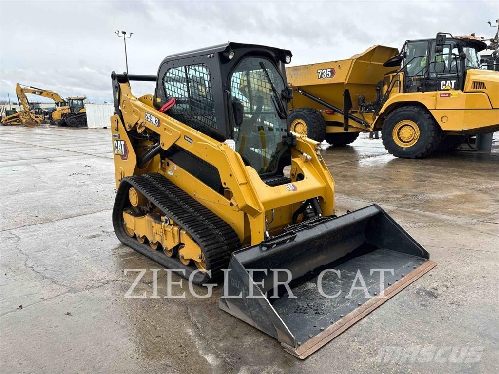CAT 259D3 Beltelastere