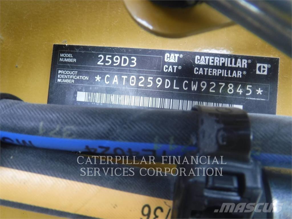 CAT 259D3 Beltelastere