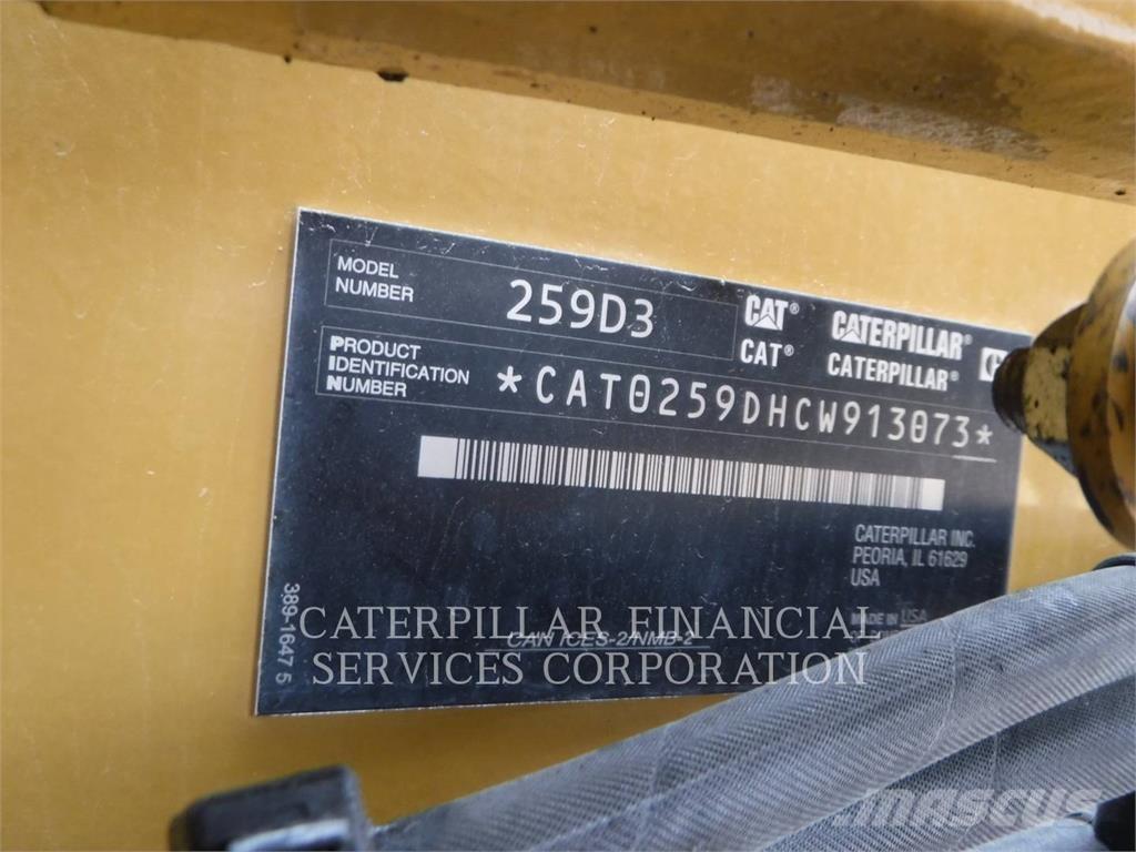 CAT 259D3 Beltelastere