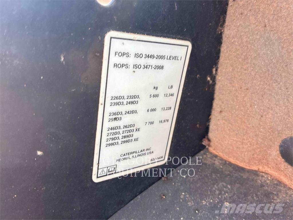 CAT 259D3 Beltelastere