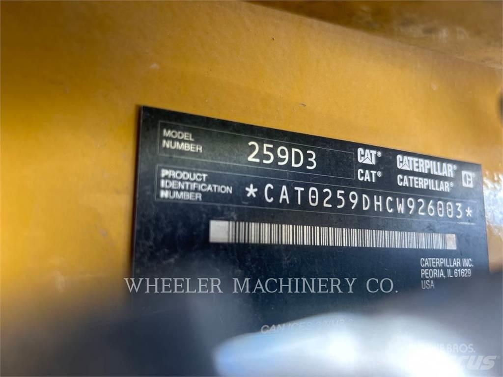 CAT 259D3 C3H2 Beltelastere
