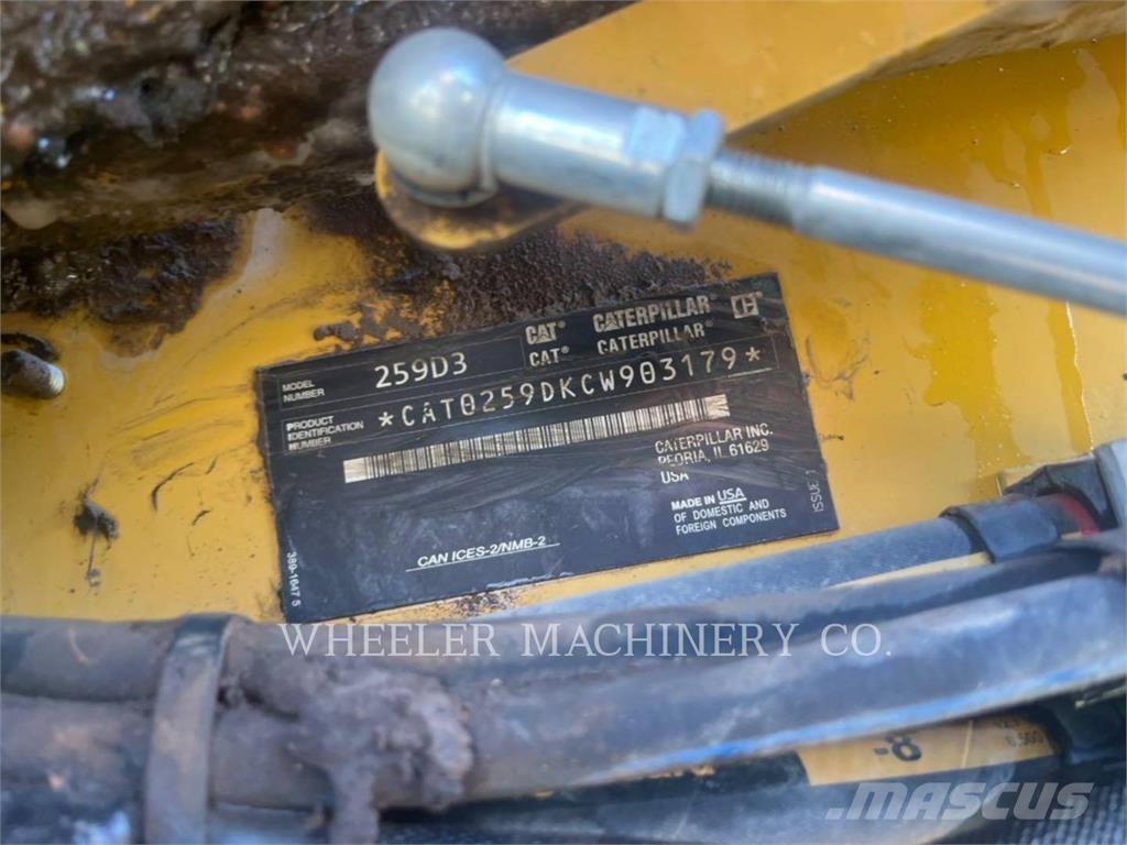 CAT 259D3 C3H2 Beltelastere