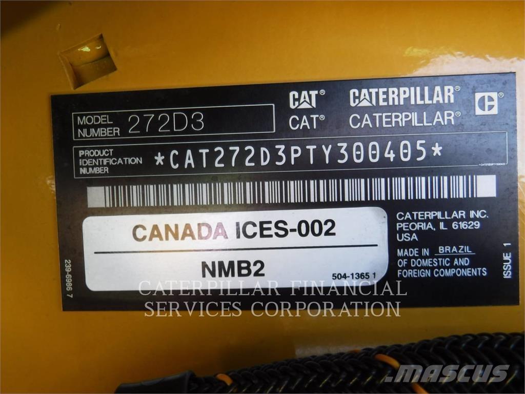 CAT 272D3HF Kompaktlastere