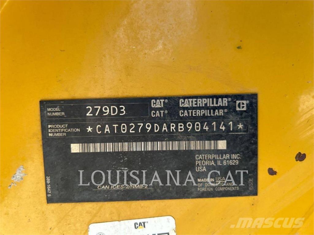 CAT 279D3 Kompaktlastere